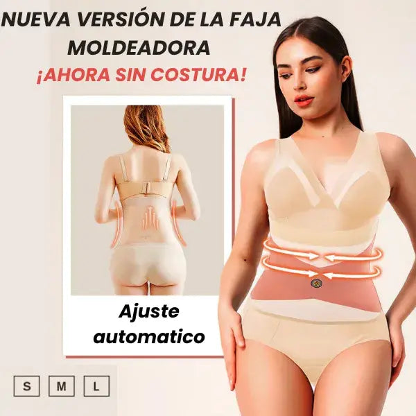 Faja moldeadora invisible sin costuras