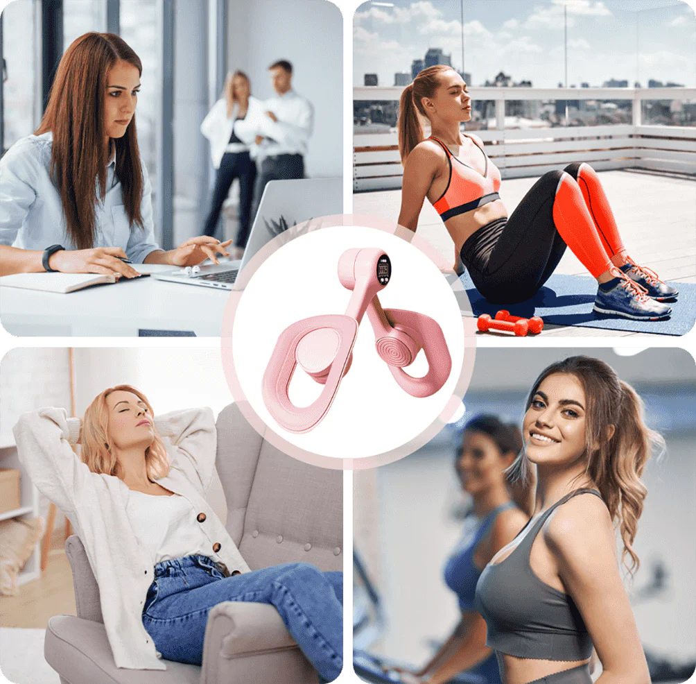 Entrenador profesional para musculos del suelo pelvico con tecnologia antideslizante y pantalla led