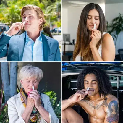 Inhaladores nasales en barra 100% natural | pack de 4 unidades