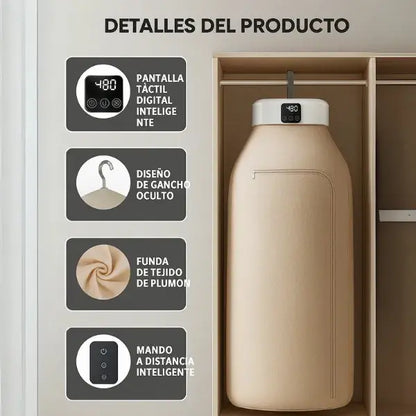 Secadora Portátil Plegable 3 en 1: Seca, Esteriliza y Ahorras Espacio |  🎁Oferta de Black Fraday