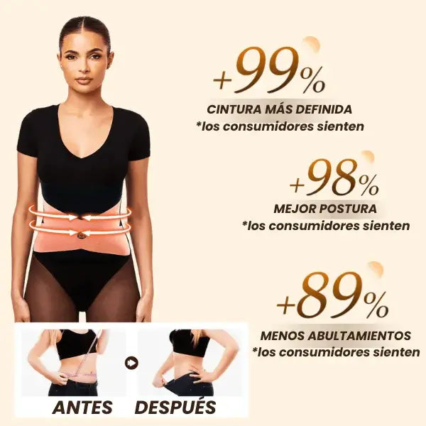 Faja moldeadora invisible sin costuras