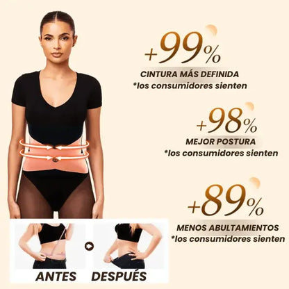 Faja moldeadora invisible sin costuras