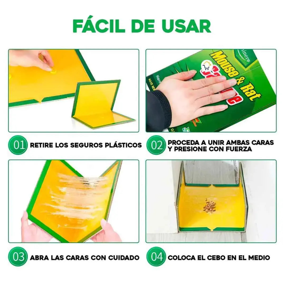 Trampa Adhesiva para Ratones | Hoy paga 1 y recibe 3🎁