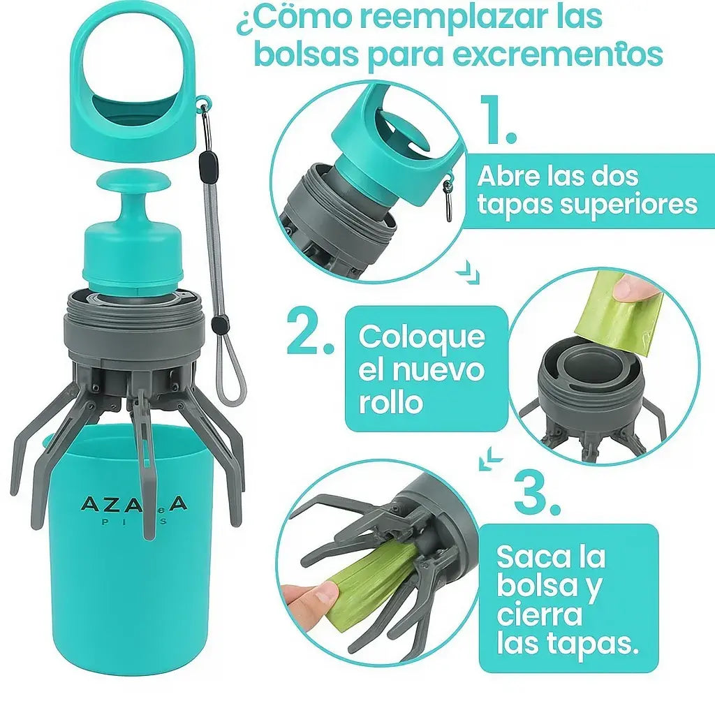 Recogedor de Excrementos de mascotas portátil