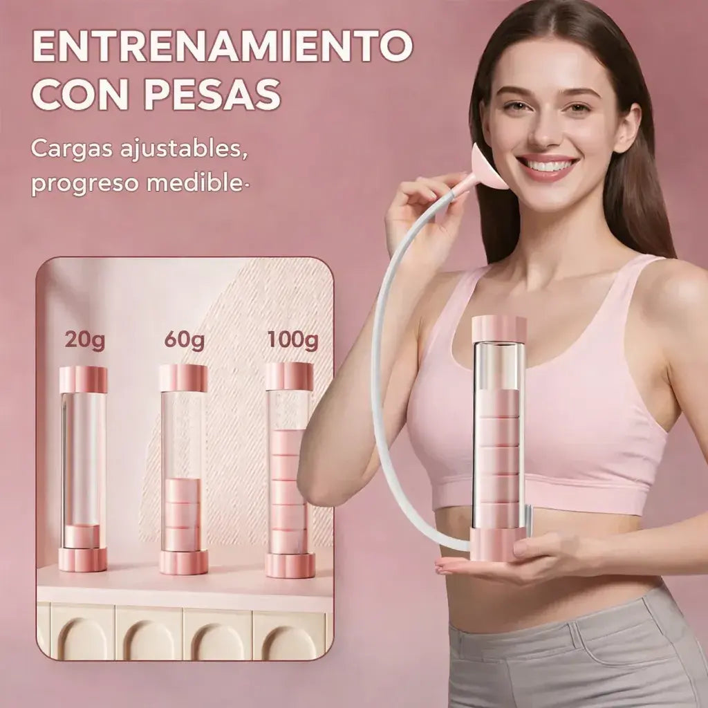 Entrenador de respiración portátil para disminuir grasa abdominal