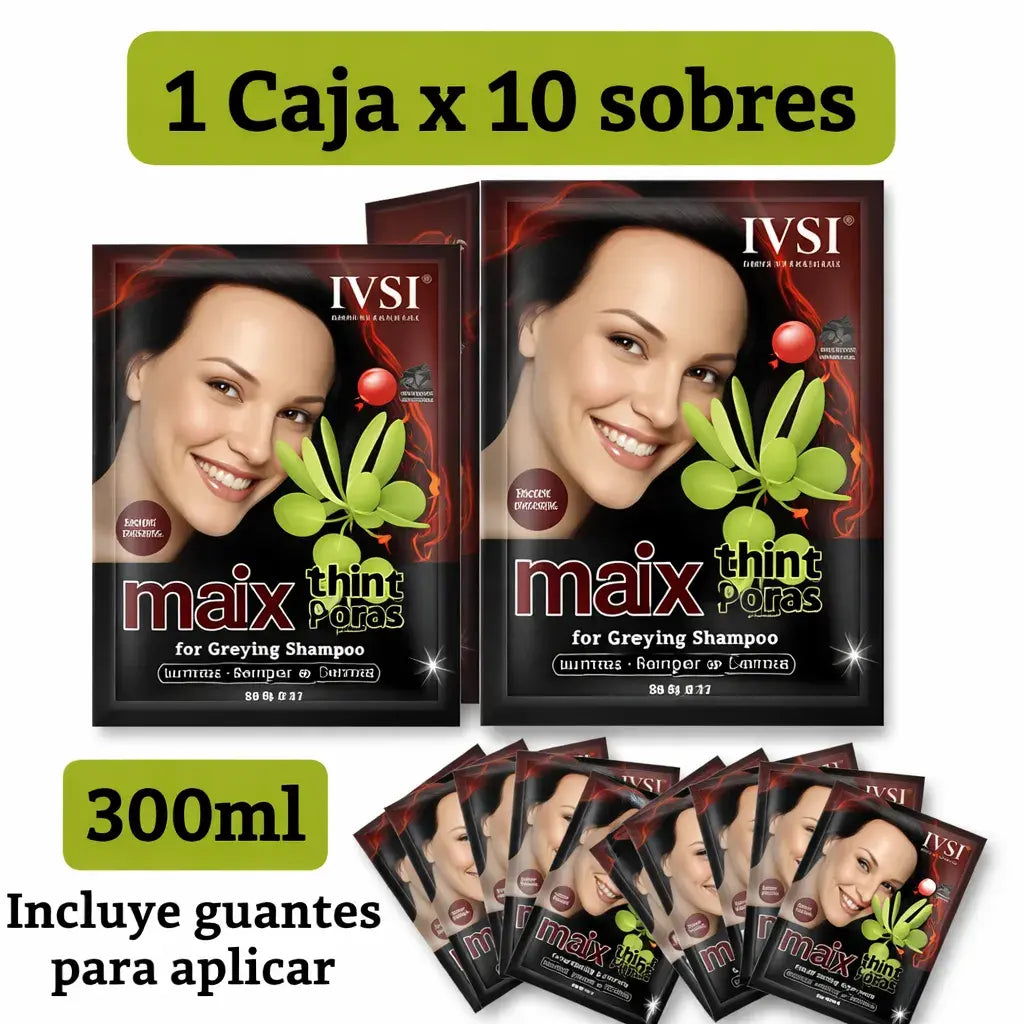 Shampoo Cubrecanas 100% Natural 🍃 Tratamiento x1 año || Original