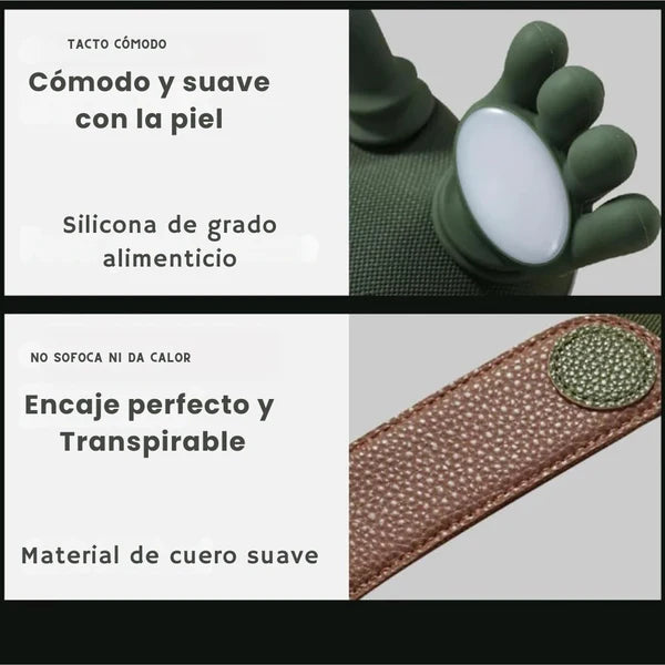 Masajeador de calor electrico para cuello en forma de manos 💆‍♀️ | Sensación de masaje real
