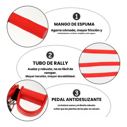 Banda fisioterapéutica de entrenamiento con pedal | 🎁Oferta de año nuevo paga 1 y recibe 2!