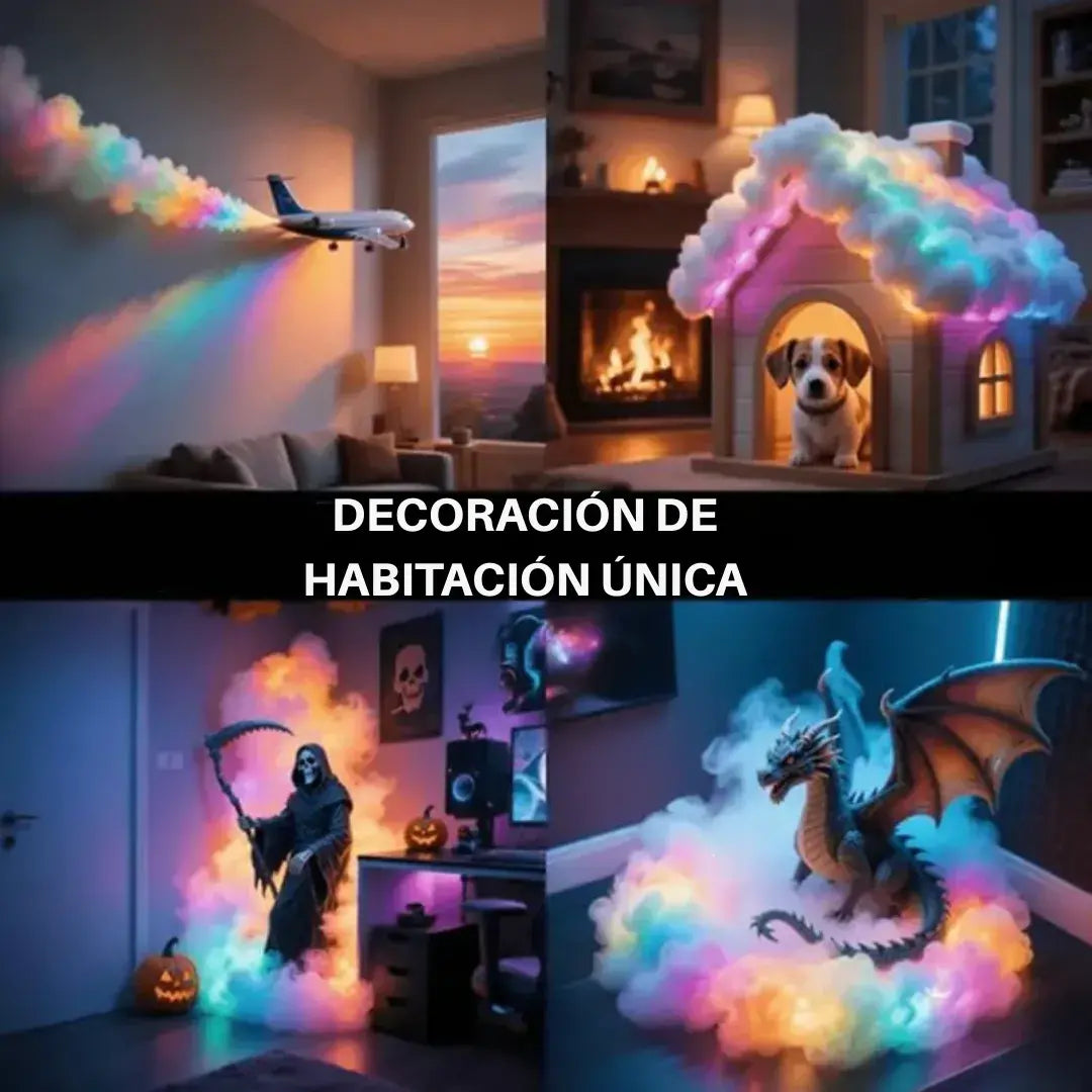 Lámpara decorativa LED en forma de nube con alimentación por USB | 🎁 60% de descuento