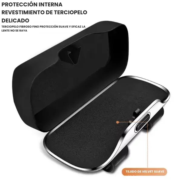 ClipSafe™ PRO | Estuche premium de carro para gafas 🚘