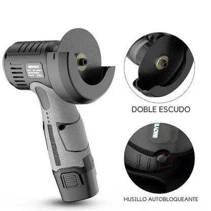 Kit Mini amoladora Makita®️ de 24 V con 2 discos de corte + 2 baterias