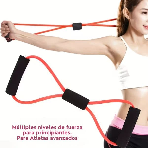 Banda de entrenamiento para brazos y espalda