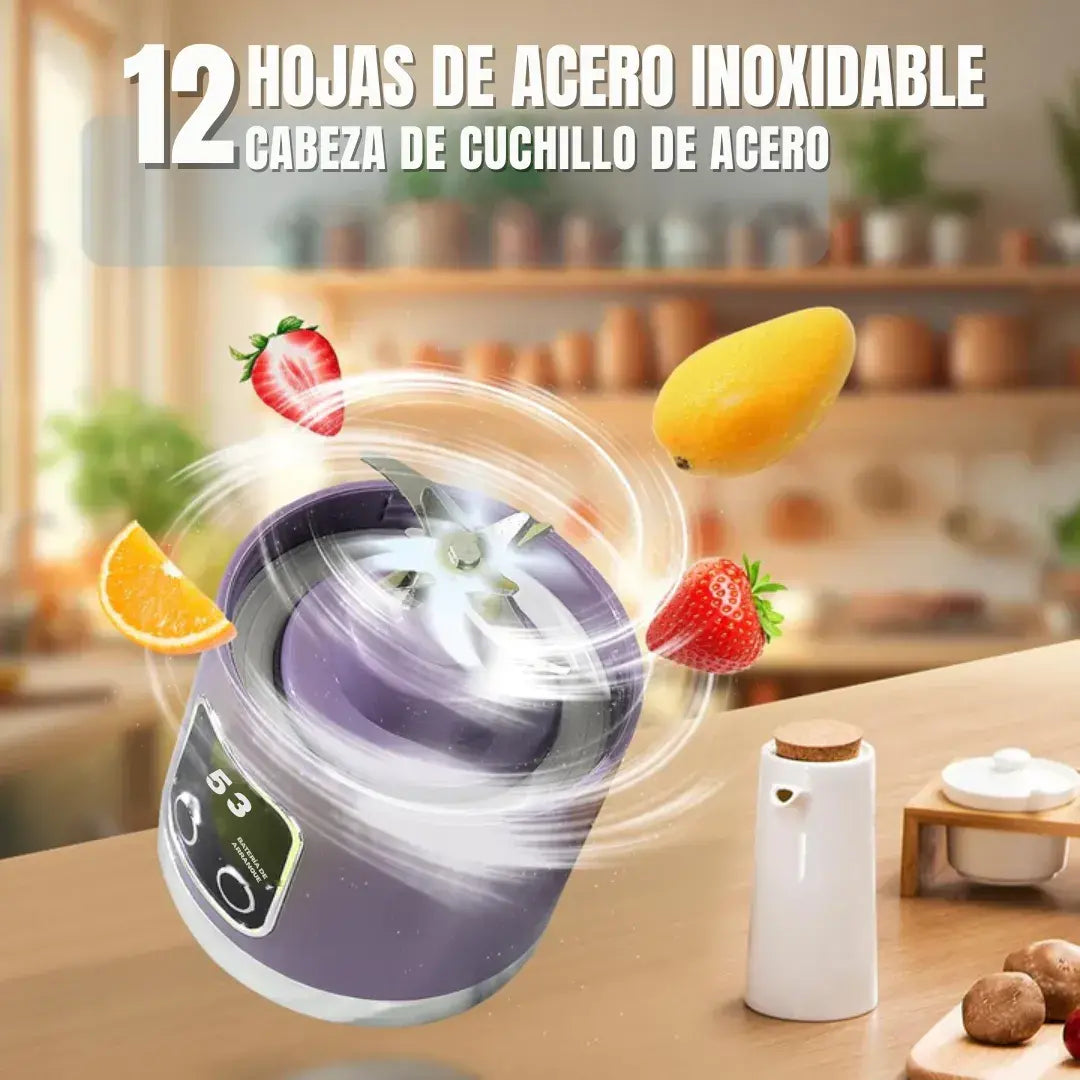 Licuadora Portátil Inalámbrica con pantalla digital | DE Importada de Alemania