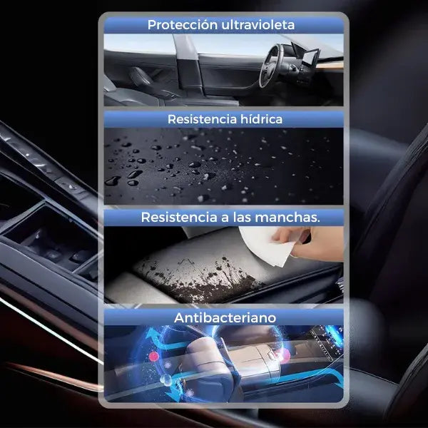 Crema limpiadora para el cuidado del cuero en carros 🚘 | #1 en el mercado automotriz✅