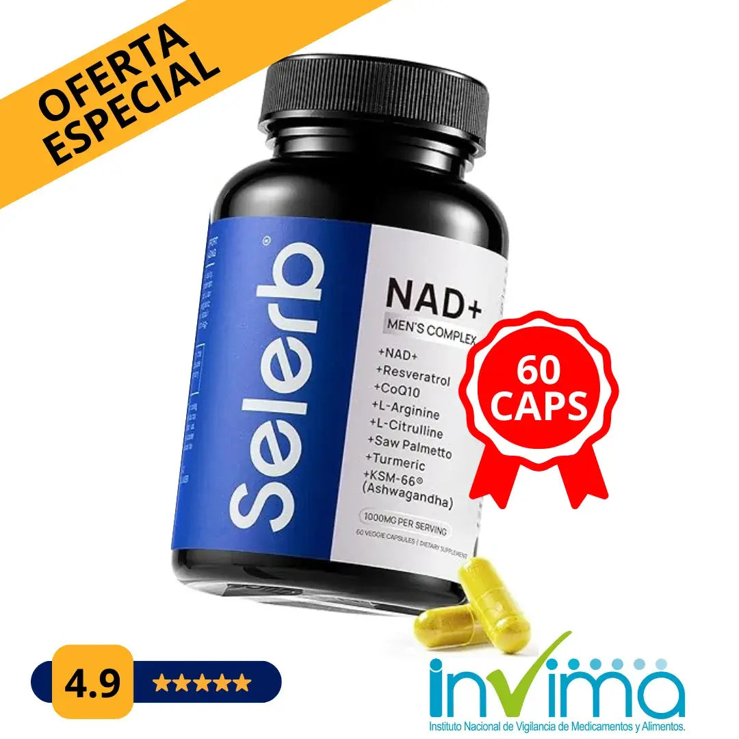 SELERB con NAD+ suplemento para hombres