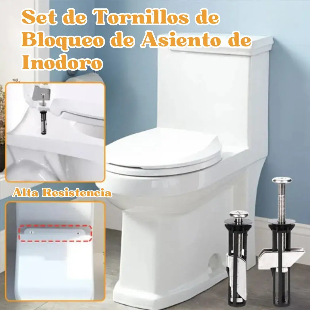 Tornillos de Montaje para asiento de inodoro de alta resistencia
