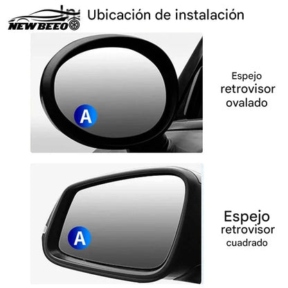 🚗 Par de Espejos retrovisores para puntos ciegos del coche