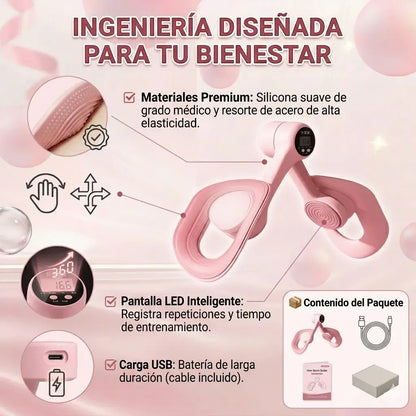 Entrenador profesional para musculos del suelo pelvico con tecnologia antideslizante y pantalla led