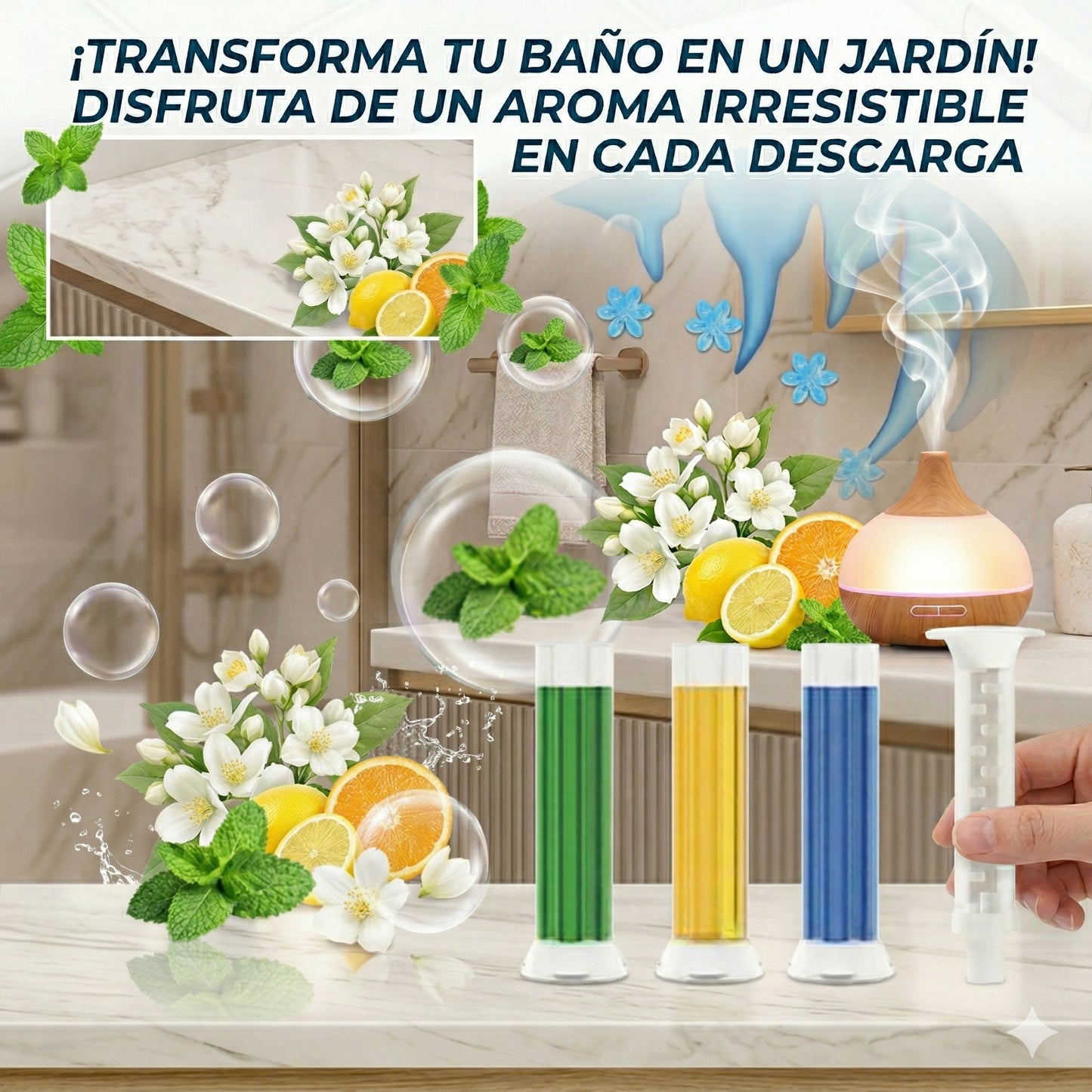 Sello de Gel Limpiador para inodro | 🎁OFERTA por 3 unidades